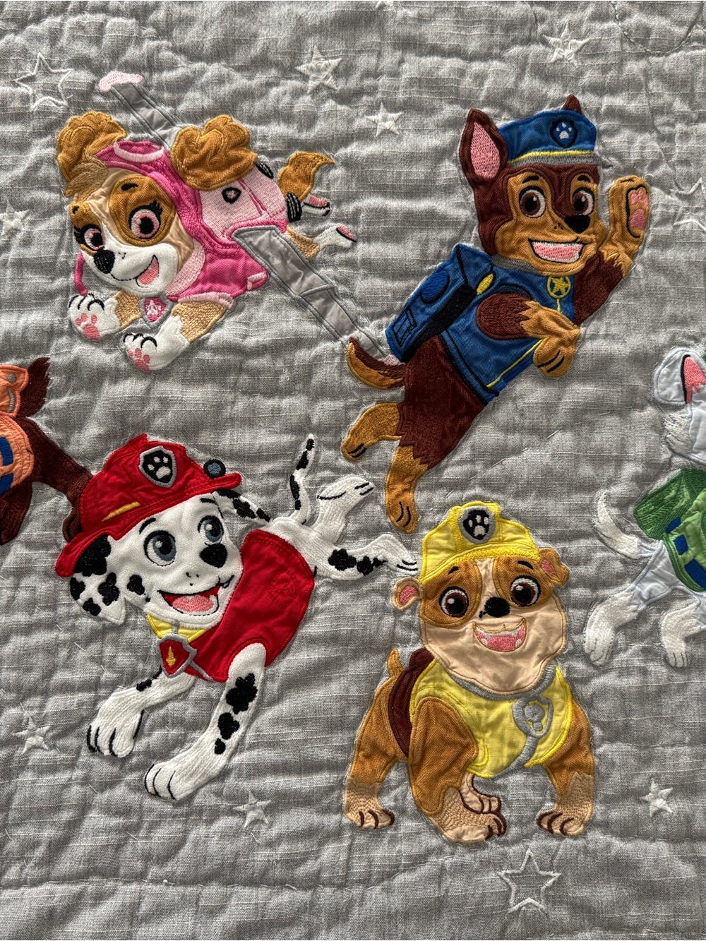 Pottery Barn Kids Paw Patrol Toddler Quilt